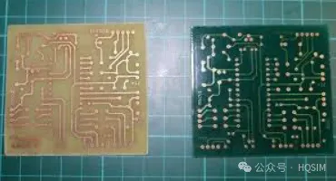 图6：蚀刻前后对比